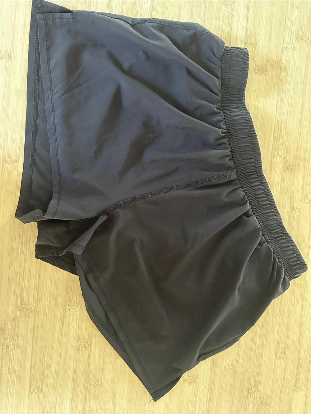 Black Athletic Running Shorts